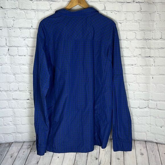 Columbia Men’s Silver Ridge Plaid  Long Sleeve Fishing Shirt XL Omni Shade - Picture 6 of 9